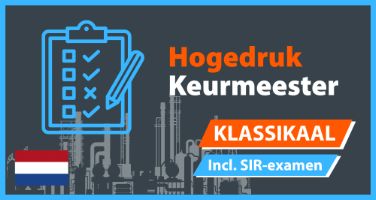SIR hogedruk keurmeester (HDK) cursus incl. examen